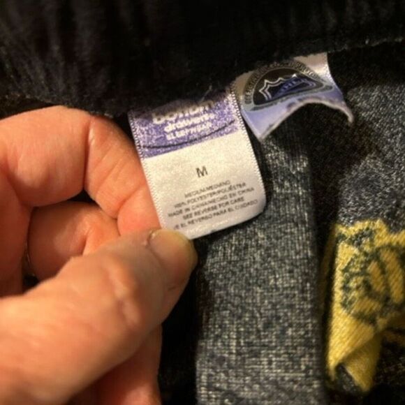 Pittsburgh Penguins Size Medium Fleece Sleep Pajama Lounge Pants - Picture 5 of 6